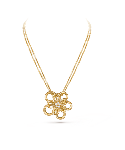 [⭐Corinne]Flowerlace Brooch Pendant