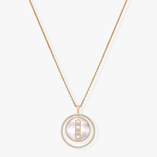 [⭐Corinne]Demo MOVE MM NACRE BLANCHE DIAMOND NECKLACE