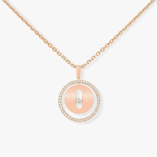 [⭐Corinne]Demo MOVE PM NECKLACE PINK GOLD DIAMOND