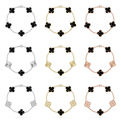 [⭐Corinne] CLOVER 5 MOTIF PULSAR STONE BRACELET COLLECTION