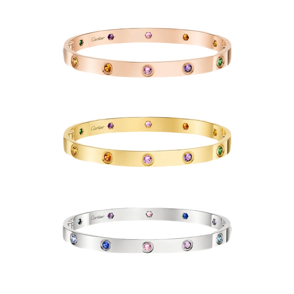[⭐Corinne] 2026 RAINBOW LOVE BRACELET 6.1MM  10 DIAMONDS