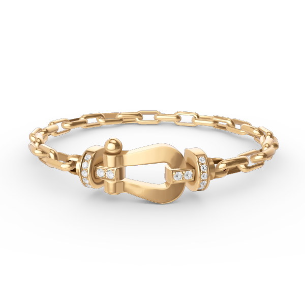 [⭐Corinne]FORCE LARGE HORSESHOE CLASP  METAL BRACELET