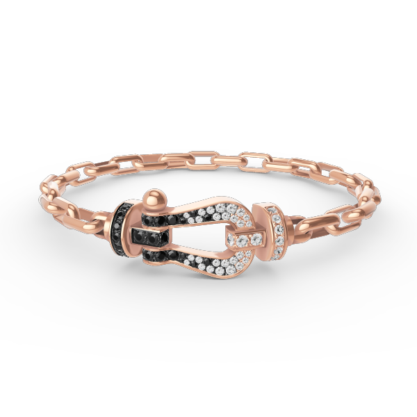 [⭐Corinne]FORCE LARGE HORSESHOE CLASP  METAL BRACELET