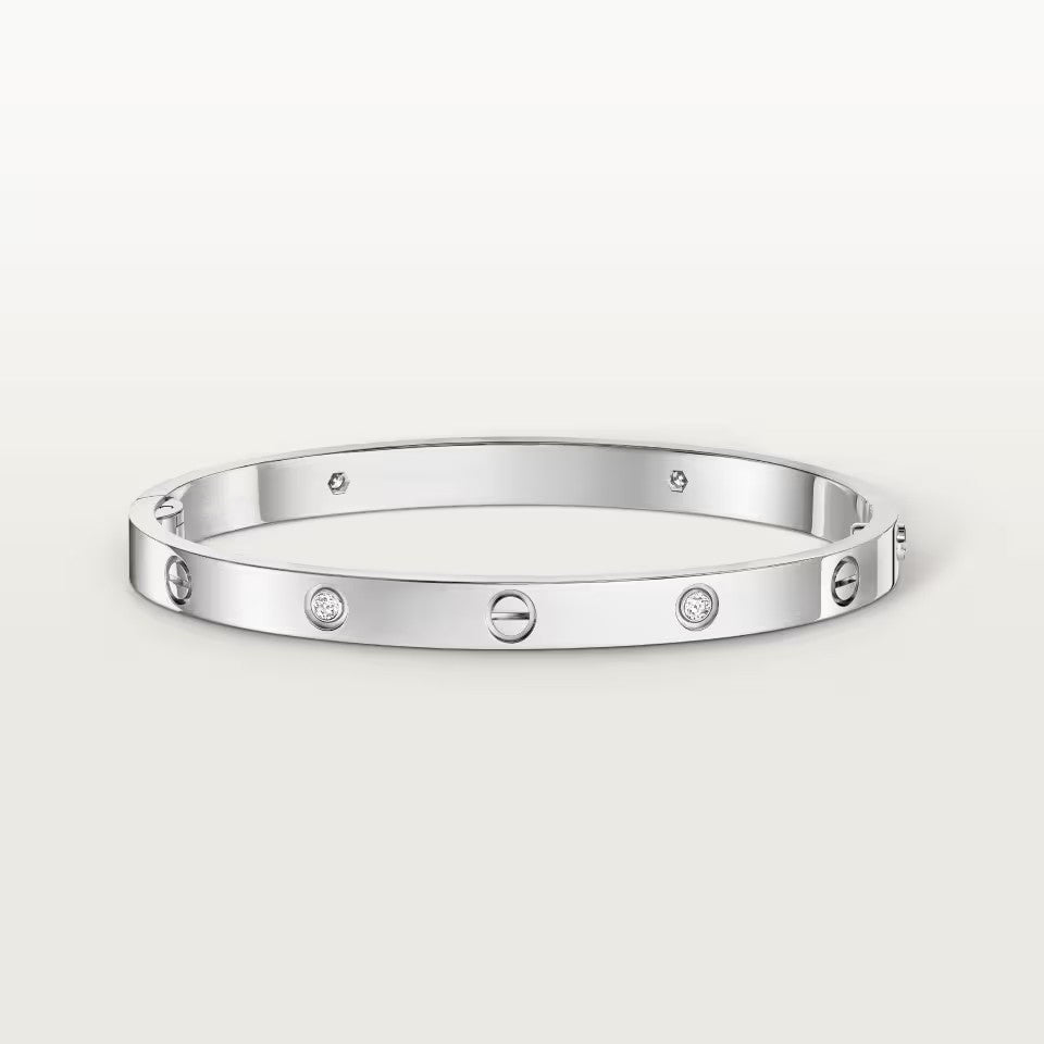 [⭐Corinne]LOVE BRACELET 4.8MM 4 DIAMONDS