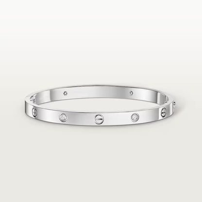 [⭐Corinne]LOVE BRACELET 4.8MM 4 DIAMONDS