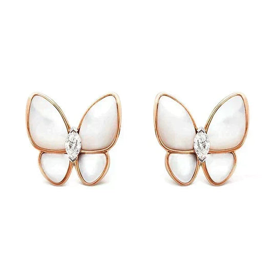 [⭐Corinne]BUTTERFLY MOP DIAMOND EARRINGS
