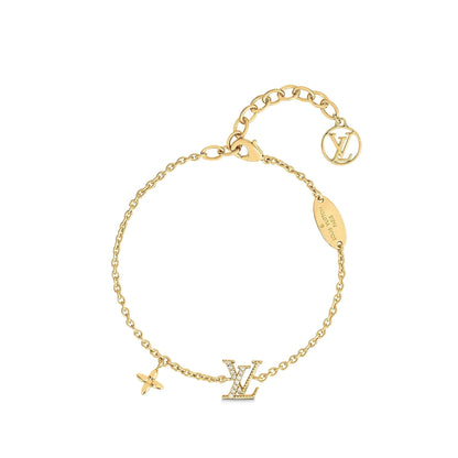 [⭐Corinne]LOGO STAR MOTIF GOLD BRACELET