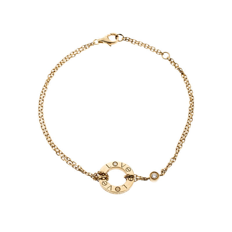 [⭐Corinne]LOVE BRACELET 2 DIAMOND