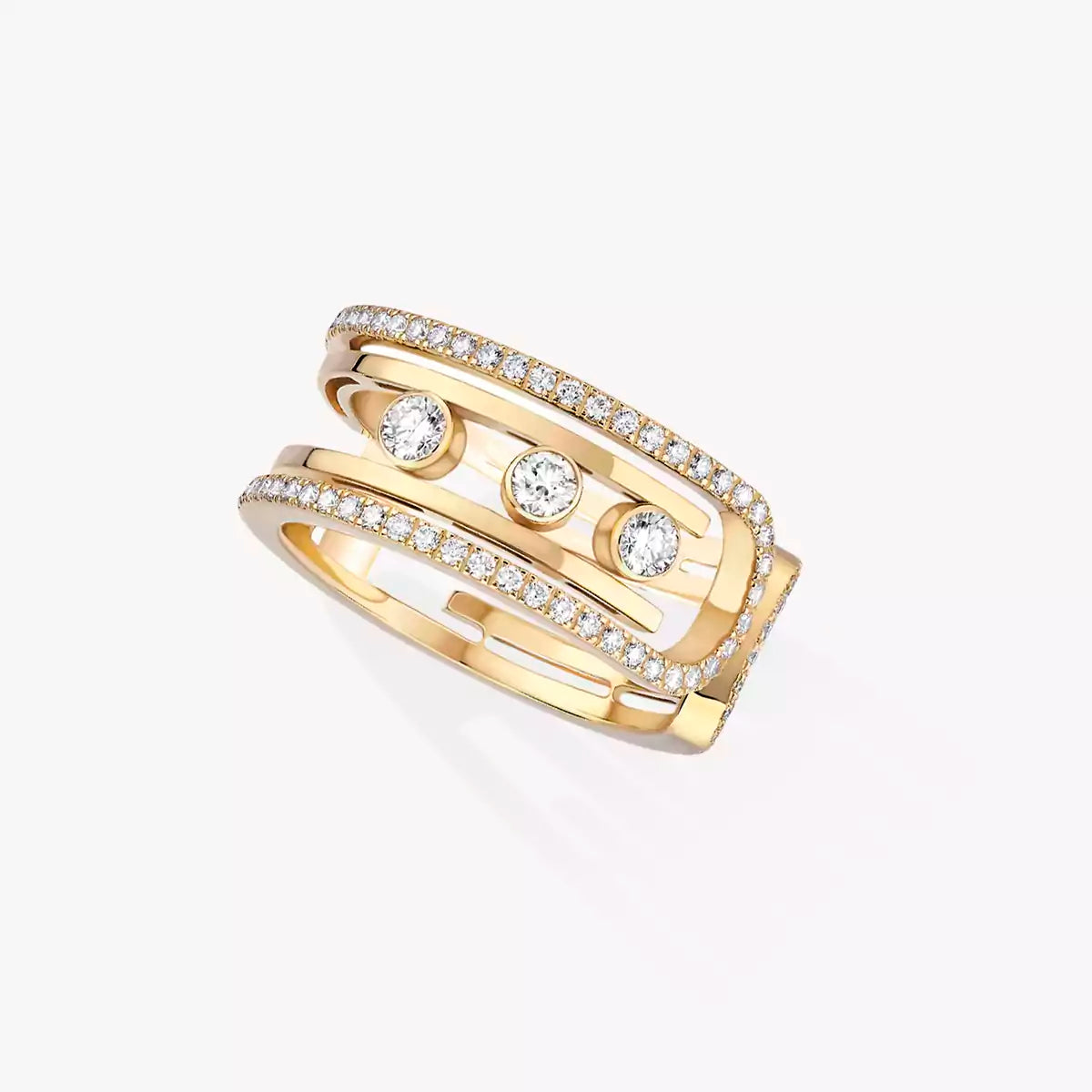 [⭐Corinne]Move 10th Diamond Ring in Gold