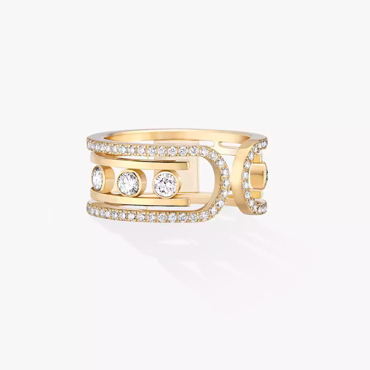 [⭐Corinne]Move 10th Diamond Ring in Gold