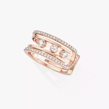 [⭐Corinne]Move 10th Diamond Ring in Gold