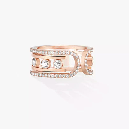 [⭐Corinne]Move 10th Diamond Ring in Gold