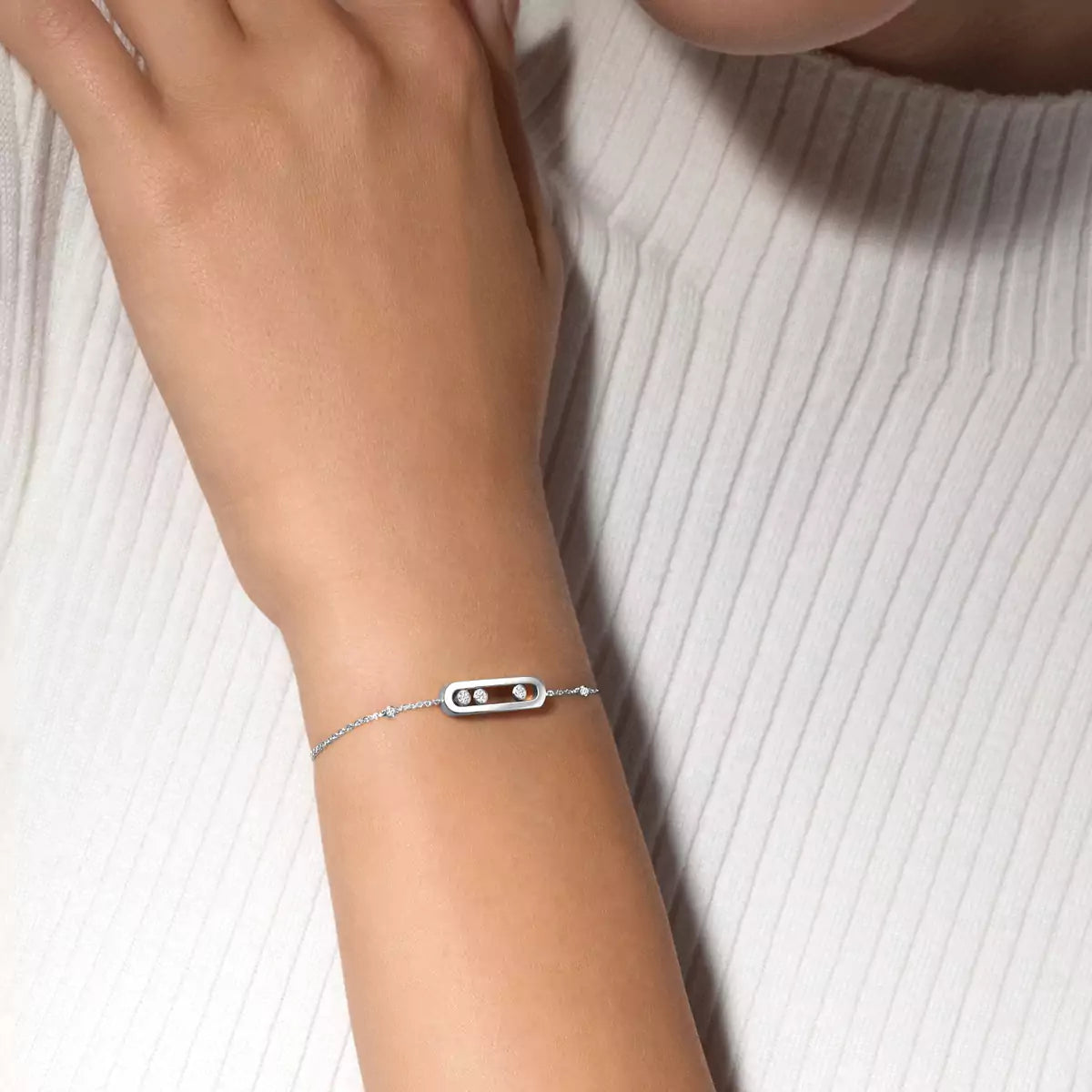 [⭐Corinne]Baby Move Diamond Bracelet