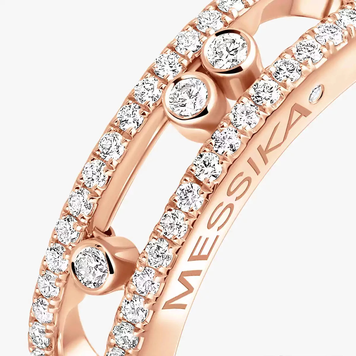 [⭐Corinne] Baby Move Gold Diamond Pave_ Ring
