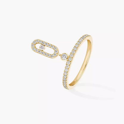 [⭐Corinne]Move Uno Diamond Ring