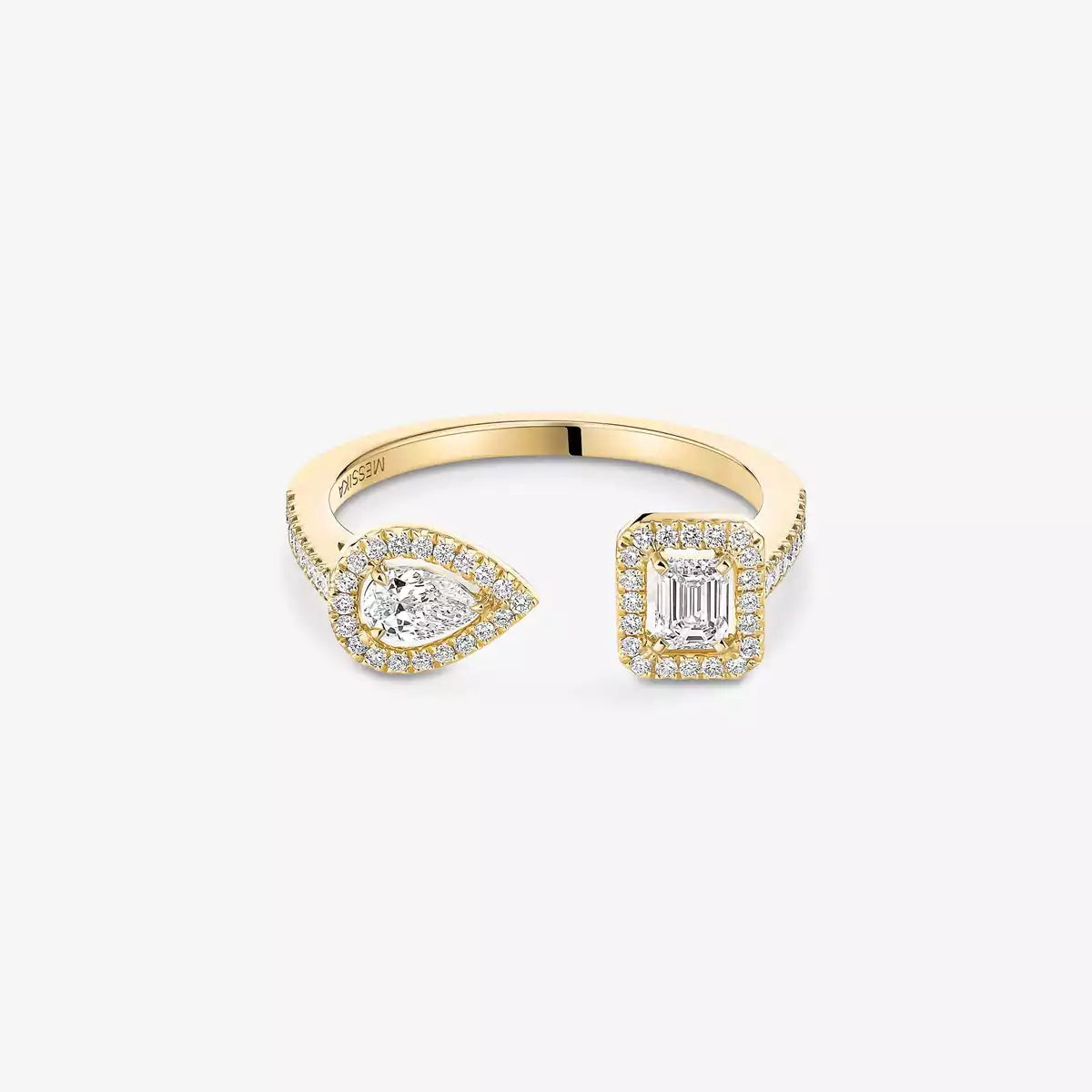 [⭐Corinne]My Twin Toi Gold Diamond Ring