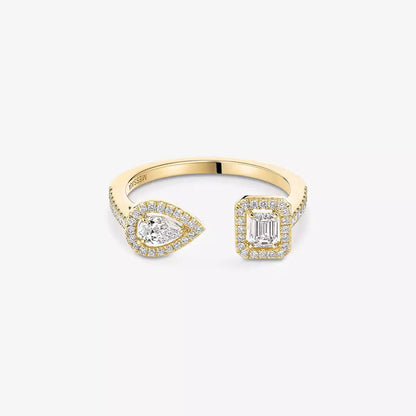 [⭐Corinne]My Twin Toi Gold Diamond Ring