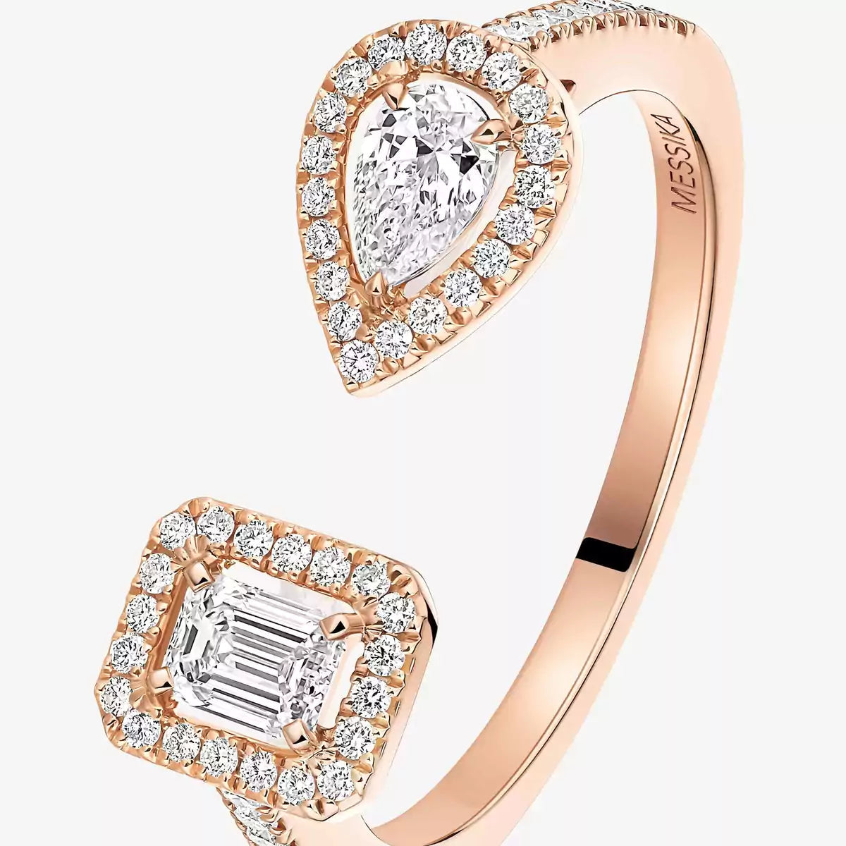 [⭐Corinne]My Twin Toi Gold Diamond Ring