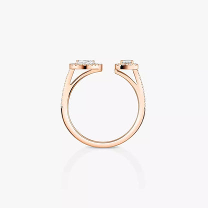 [⭐Corinne]My Twin Toi Gold Diamond Ring