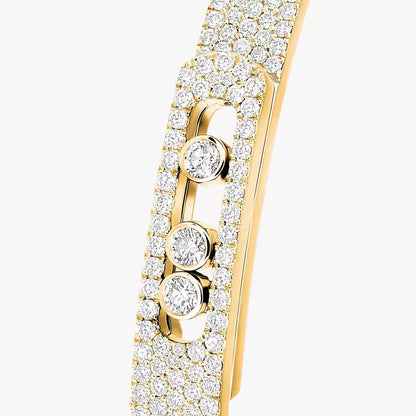 [⭐Corinne]Move Noa Full Pavé Diamond Bangle Bracelet
