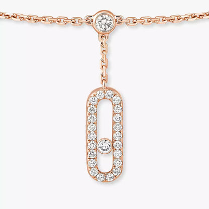 [⭐Corinne] Move Uno pavé ankle bracelet