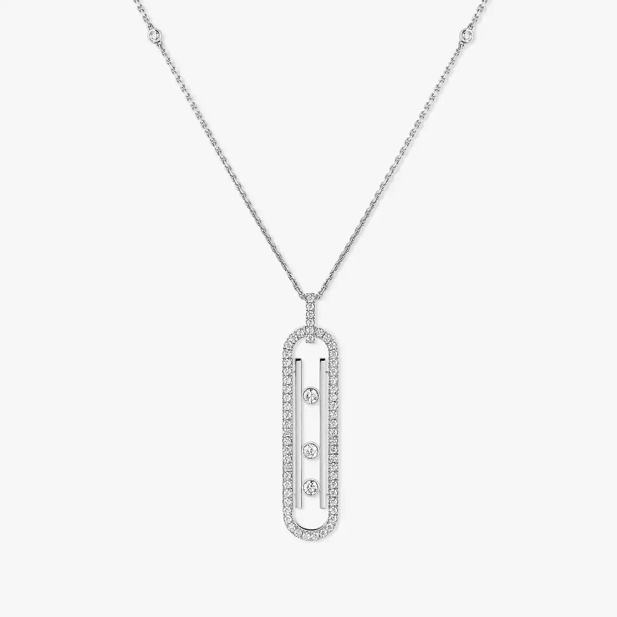 [⭐Corinne]Diamond Necklace Move 10Th