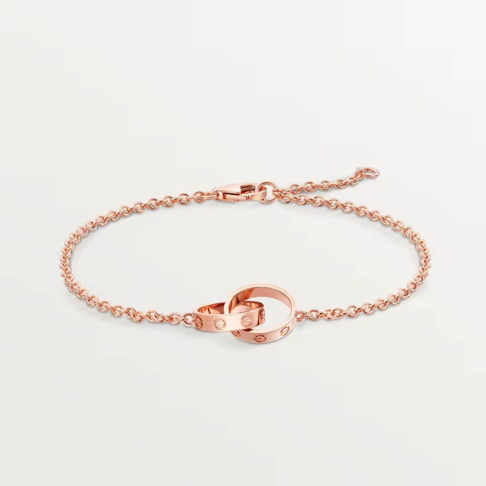 [⭐Corinne]LOVE BRACELET DOUBLE RING