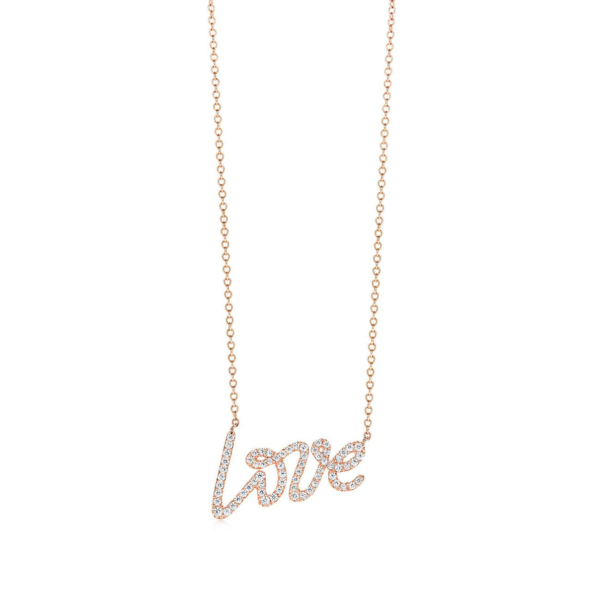 [Corinne]PALOMA S GRAFFITI LOVE NECKLACE DIAMOND