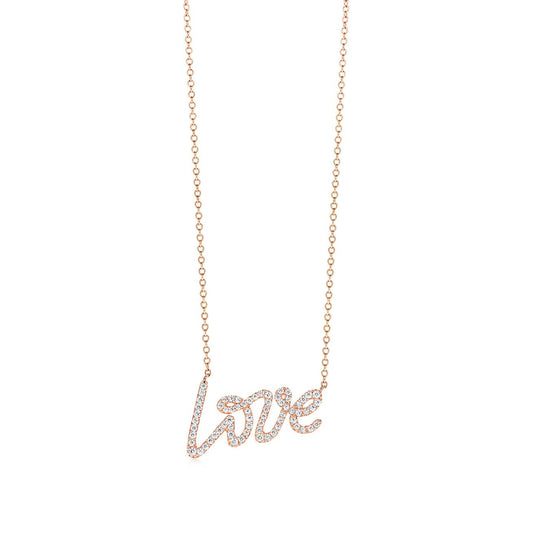 [Corinne]PALOMA S GRAFFITI LOVE NECKLACE DIAMOND