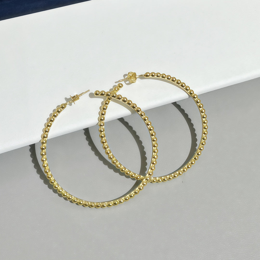 [⭐Corinne] SMOOTH BEAD STUD EARRINGS