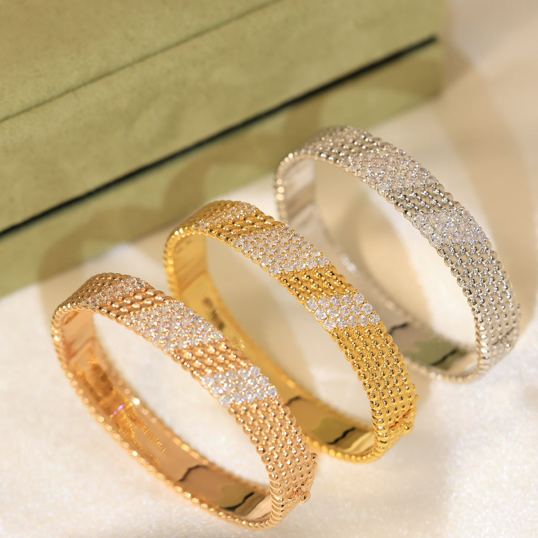 [⭐Corinne]  FIVE-ROW DIAMOND BRACELET
