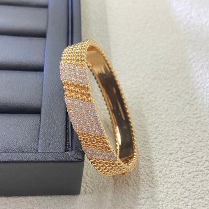 [⭐Corinne]  FIVE-ROW DIAMOND BRACELET