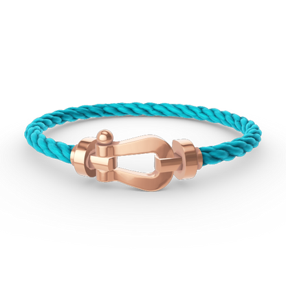 [⭐Corinne]FORCE LARGE HORSESHOE NO DIAMOND BRACELET ROSE GOLD
