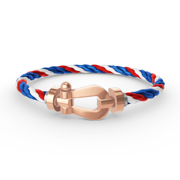 [⭐Corinne]FORCE LARGE HORSESHOE NO DIAMOND BRACELET ROSE GOLD