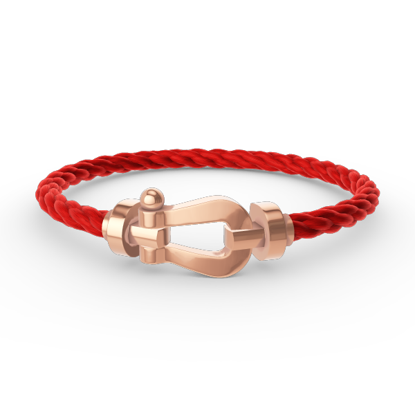 [⭐Corinne]FORCE LARGE HORSESHOE NO DIAMOND BRACELET ROSE GOLD