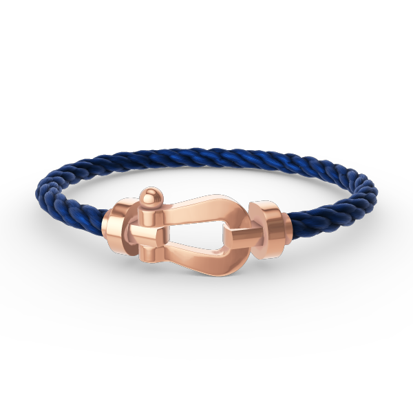 [⭐Corinne]FORCE LARGE HORSESHOE NO DIAMOND BRACELET ROSE GOLD