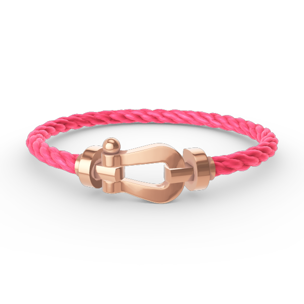 [⭐Corinne]FORCE LARGE HORSESHOE NO DIAMOND BRACELET ROSE GOLD