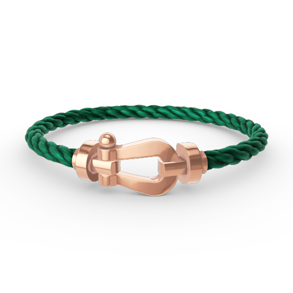[⭐Corinne]FORCE LARGE HORSESHOE NO DIAMOND BRACELET ROSE GOLD