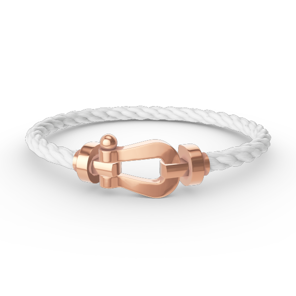 [⭐Corinne]FORCE LARGE HORSESHOE NO DIAMOND BRACELET ROSE GOLD