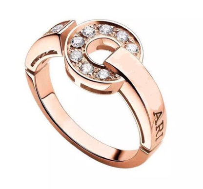 [⭐Corinne]DREAM RING DIAMOND PINK GOLD