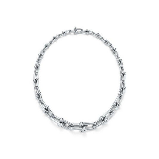 [Corinne]HARDWEAR SILVER CHOKER