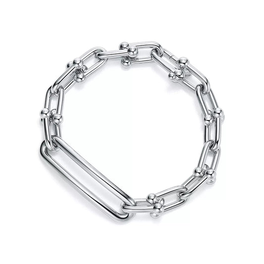 [Corinne]HARDWEAR LONG CHAIN BRACELET