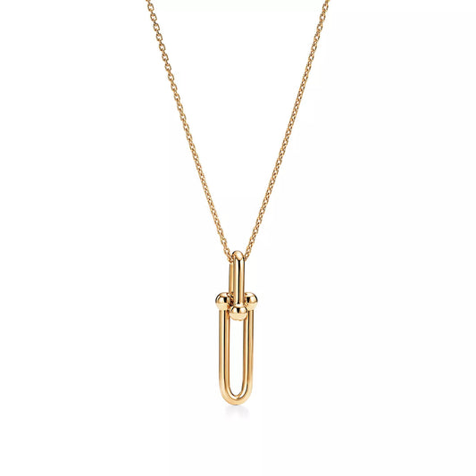 [Corinne]HARDWEAR GOLD DROP PEDANT NECKLACE