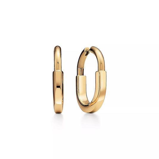 [Corinne]LOCK MEDIUM EARRINGS