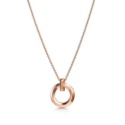 [Corinne]T1 CIRCLE MEDIUM NECKLACE