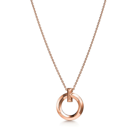 [Corinne]T1 CIRCLE MEDIUM NECKLACE