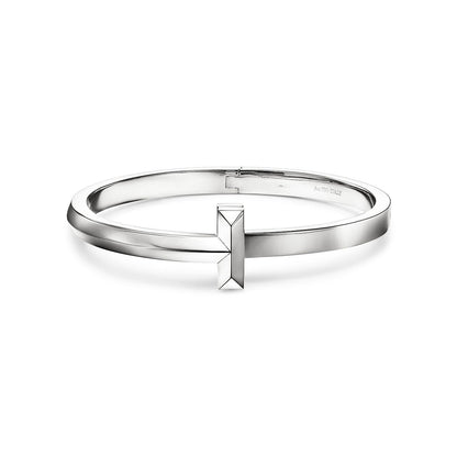 [Corinne]T1 WIDE HINGED BANGLE BRACELET