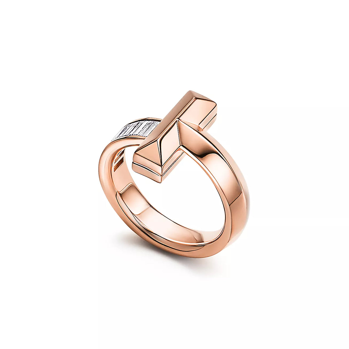 [Corinne]T1 WIDE 4.5MM DIAMOND RING