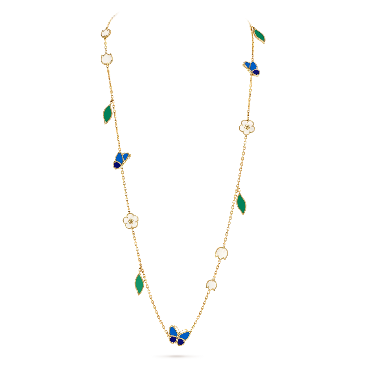 [⭐Corinne] 26 NEW CLOVER 15 MOTIFS LUCKY NECKLACE