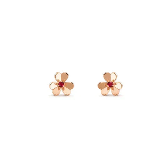 [⭐Corinne]FRIVOLE  FLOWER PINK EARRINGS